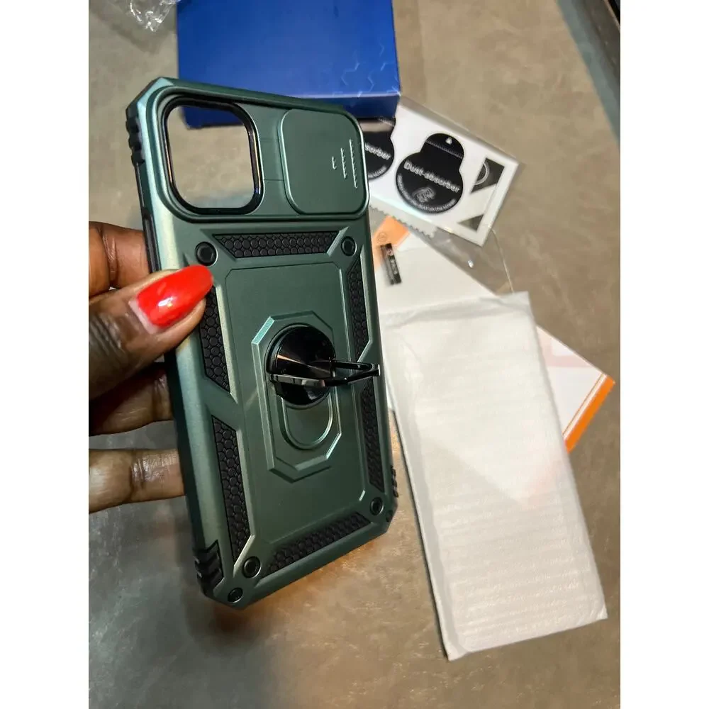 Janmitta Case For IPhone 11 Pro Max Phone Cover Built In Slide Camera Lens Cover